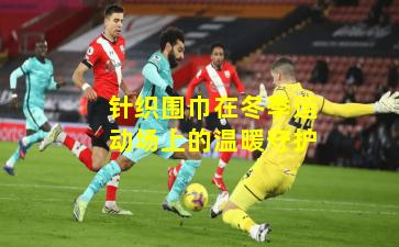 针织围巾在冬季运动场上的温暖守护