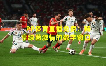 PP体育直播免费：畅享绿茵激情的数字窗口